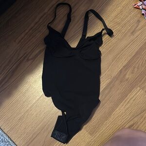 New skims black bodysuit